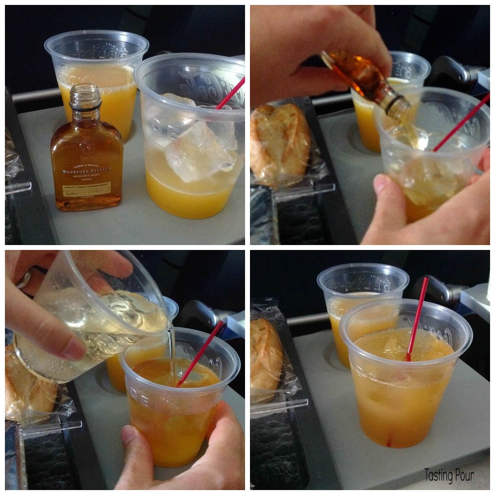 Drinks on a Plane Bourbon Saves the Day Tasting Pour by Jade Helm