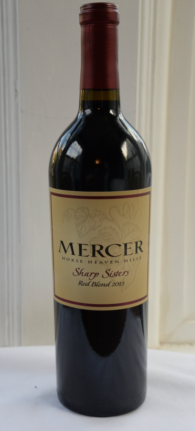 2013 Mercer Sharp Sisters Red Blend Horse Heaven Hills Tasting Pour